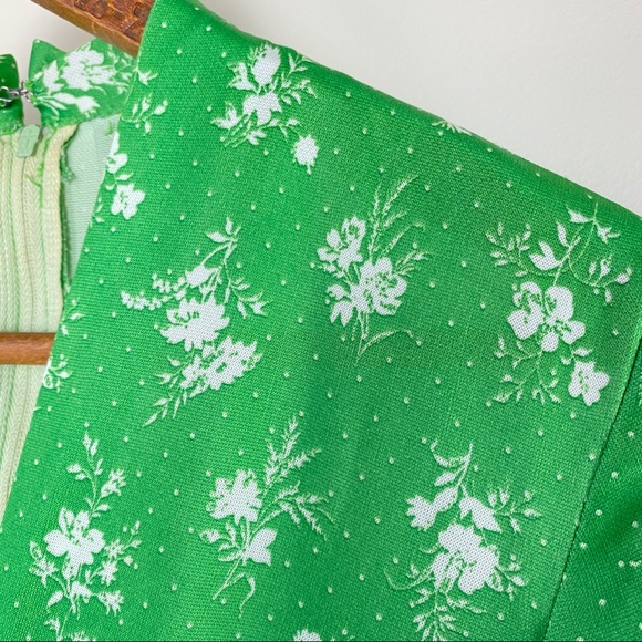 Vintage - 70s Floral Handmade Maxi Dress - Size S/M - Picture 6 of 11